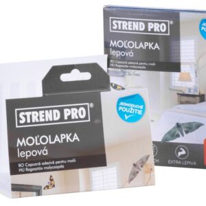 Moľolapka Strend Pro, lepová, 21x11 cm, bal. 2 ks