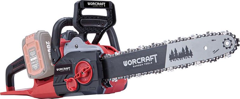 Píla Worcraft CGC-S40LiBA ShareSYS, 2x20V Li-Ion, 16", reťazová, 40,6 cm, bezuhlíková