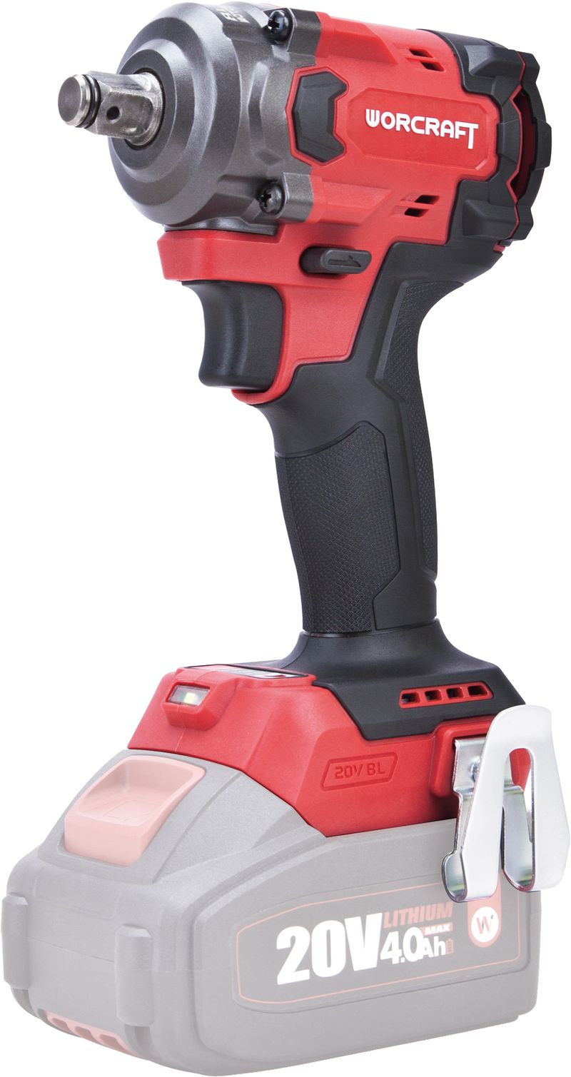 Uťahovák Worcraft CIW-S20LiB-450 ShareSYS, 20V Li-Ion, rázový, 460Nm, 1/2" square