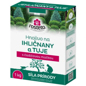 Hnojivo ROSTETO s čadičovou múčkou pre ihličnany a tuje 1kg