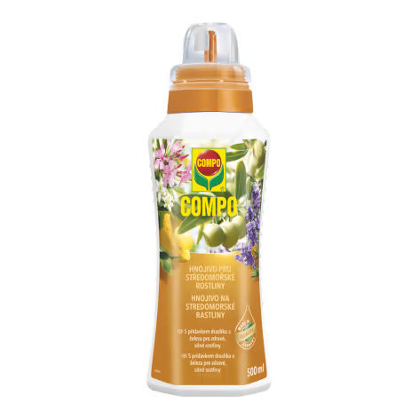 Hnojivo COMPO 500ml olivovník a stredomorské rastliny