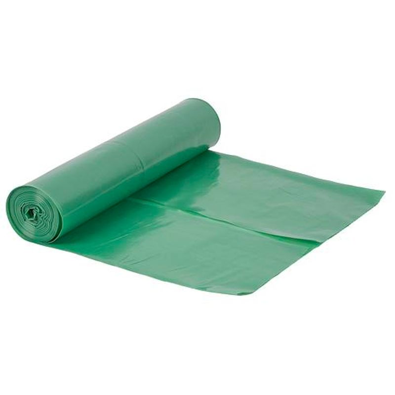 Vrecia ROLO MagicHome, 120 lit., recyklačné, zelené, bal. 15 ks, extra strong, 50 µm