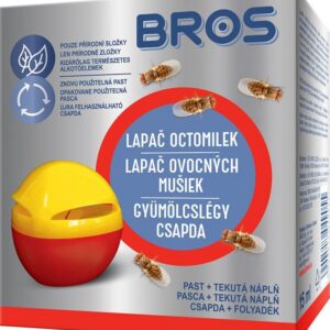 Pasca a náhradná náplň Bros, do lapača ovocných mušiek