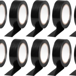 Páska Strend Pro, 19 mm, L-10 m, max. 80°C, 600V, čierna, izolačná, lepiaca, PVC, bal. 10 ks