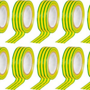 Páska Strend Pro, 19 mm, L-10 m, max. 80°C, 600V, zelenožltá, izolačná, lepiaca, PVC, bal. 10 ks
