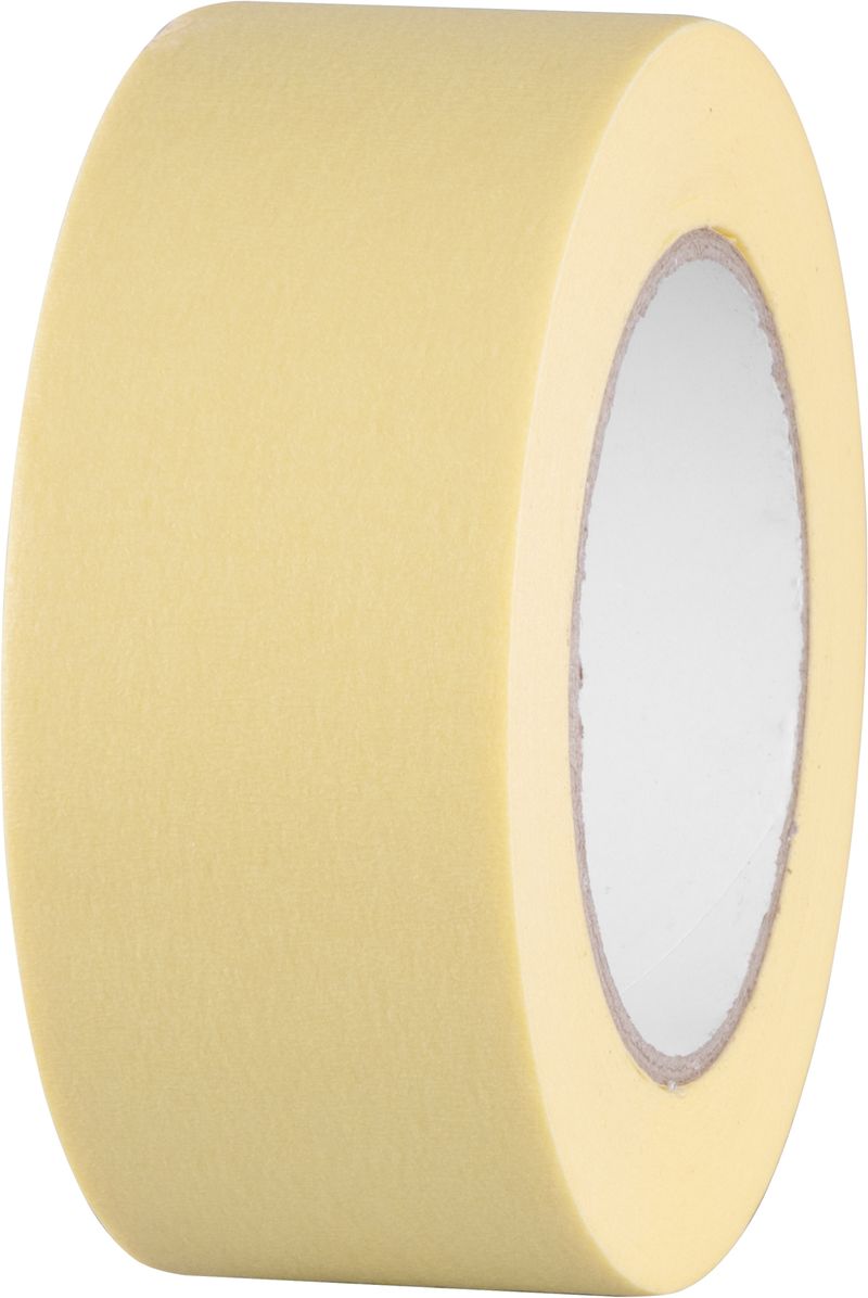 Páska Strend Pro, 50 mm, L-50 m, 80°C, maliarska, maskovacia, lepiaca, žltá