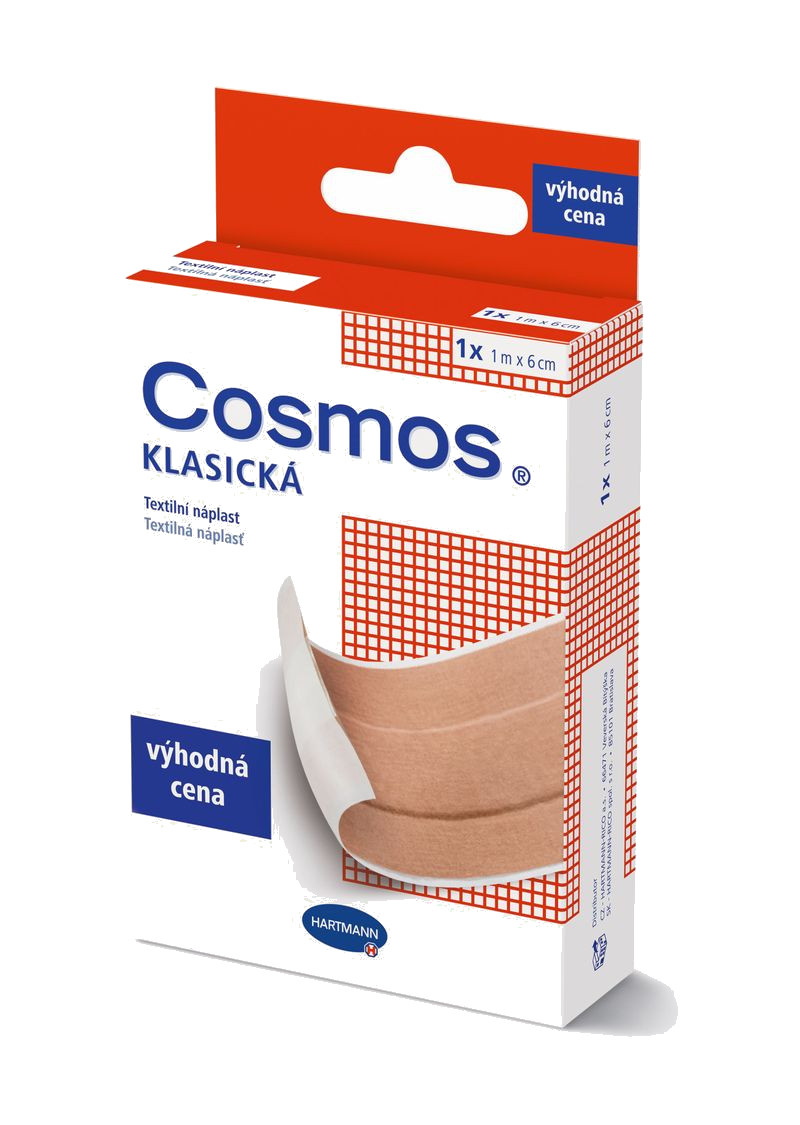 Náplasť Cosmos klasická textilná 1m x 6cm