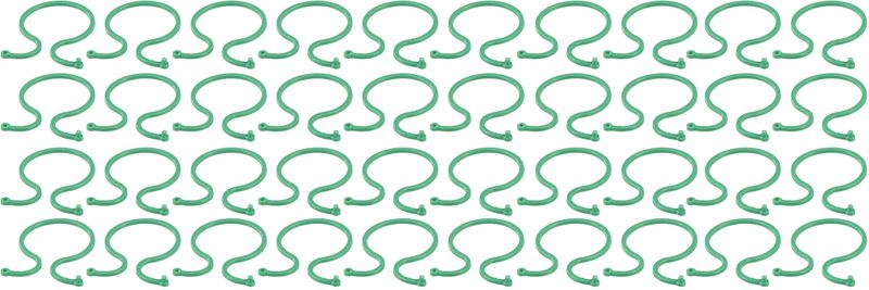 Upínacia spona Strend Pro Garden, 57x40 mm, bal. 40 ks
