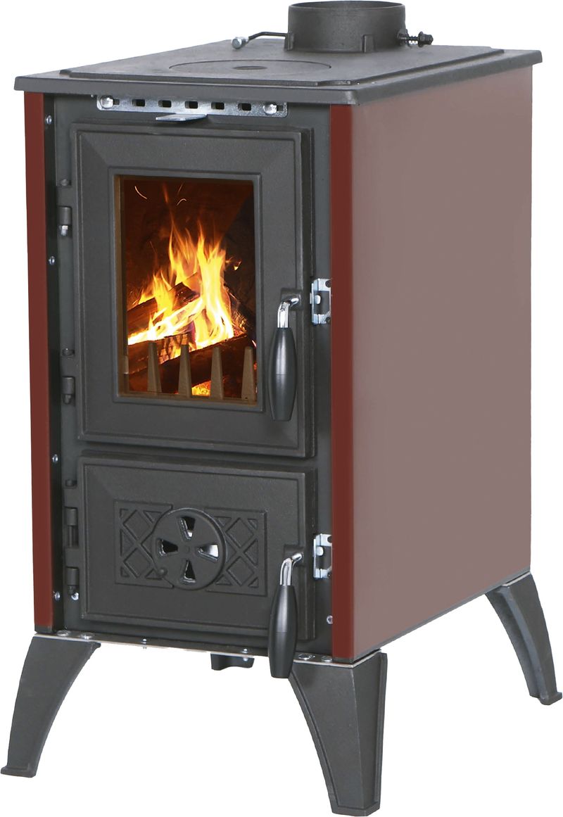 Kachle 806 IGLO, 10,69 kW, liatina, bordové