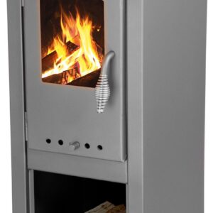 Kachle Thalia Uno Glass Lite, šedé, 3,9 kW