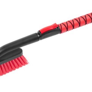 Metlička Strend Pro Premium, na auto, na ľad a sneh, so škrabkou, teleskopická, Alu, 65,5-82,5 cm