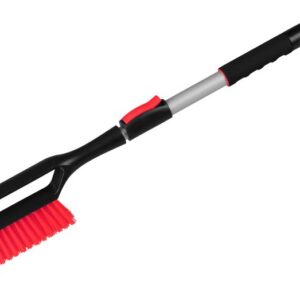 Metlička Strend Pro Premium, so škrabkou, na auto, s teleskopickou rukoväťou, 77.5 - 100 cm