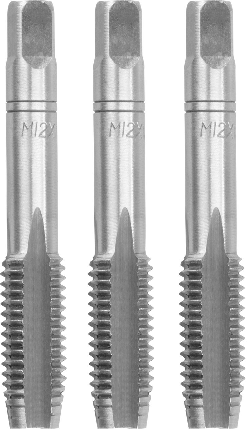Závitník Strend Pro, M12, 1,75 mm, DIN352, bal. 3 ks