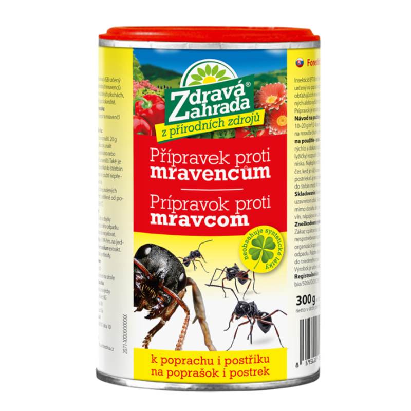 Mravce prípravok proti mravcom ZDRAVÁ ZÁHRADA 12/K