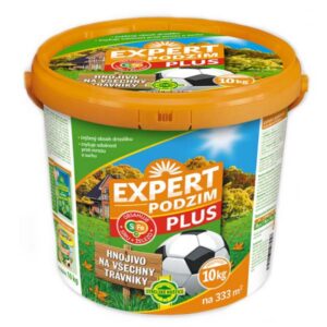 Trávnikové hnojivo PLUS JESEŇ 10kg vedro oranžové 65/p