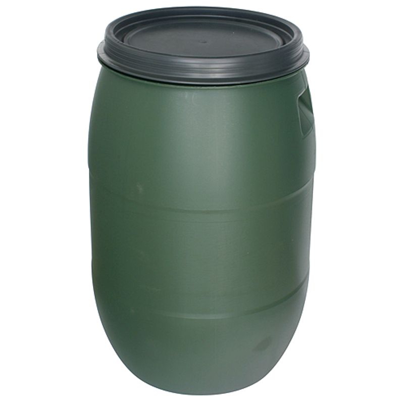 Barel Pannon Rainbarel 120 lit. 395 mm, zelený sud na dažďovú vodu, HDPE