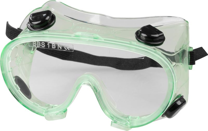 Okuliare Safetyco B403, číre, ochranné, s ventilmi, uzavreté