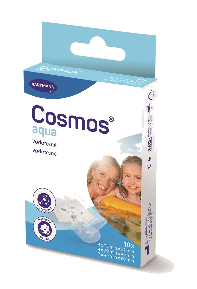 Náplasť Cosmos aqua do vody 3 veľkosti, 10 ks