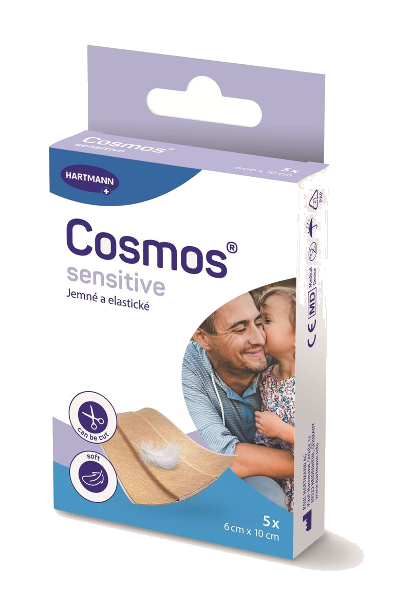 Náplasť Cosmos sensitive 6x10 cm, 5 ks