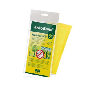 Dosky ŽLTÉ lepové ArboBand 5ks