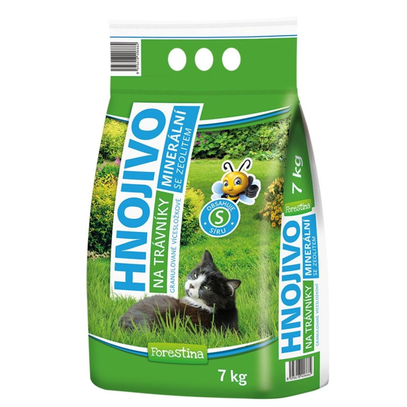 Trávnikové hnojivo STANDARD MINERAL FORESTINA 7kg 140/P
