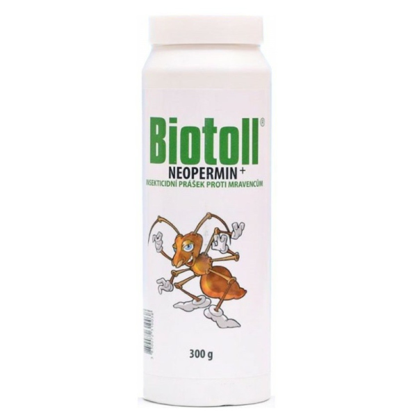Mravce BIOTOLL 300g prášok NEOPERMIN 20/k