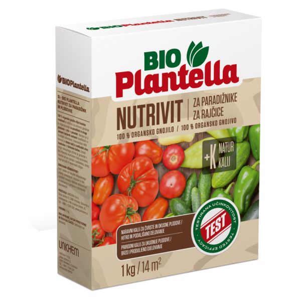 Plantella BIO NUTRIVIT 1kg rajčiaky a iný plodová zelenina 8/k