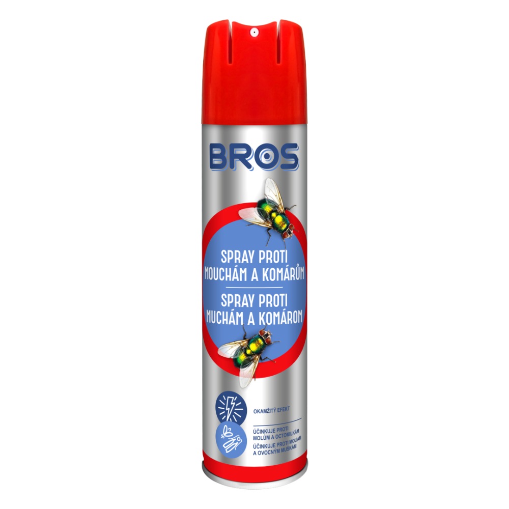 Muchy, komáre SPREJ 400ml BROS 12/K