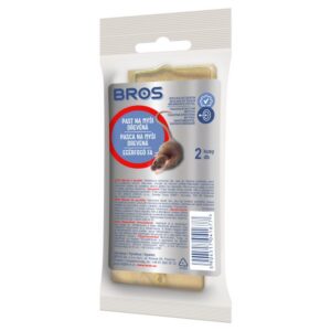 Myši pasca drevená 2ks BROS 30/K