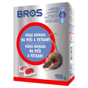 Myši mäkká návnada 150g BROS 12/K