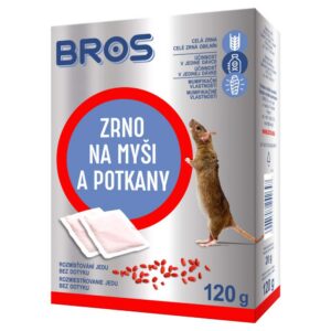 Myši zrno 120g BROS 12/K