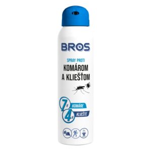 Komáre, kliešte SPREJ 90ml BROS 12/K