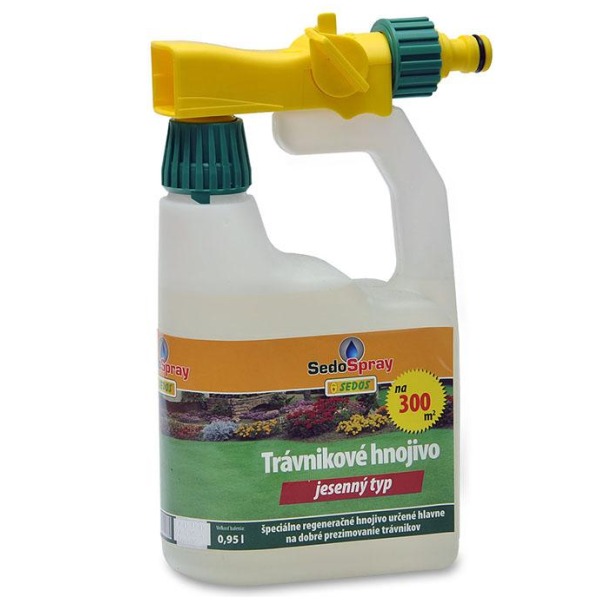 SedoSpray trávnik 950ml s aplikátorom typ jeseň