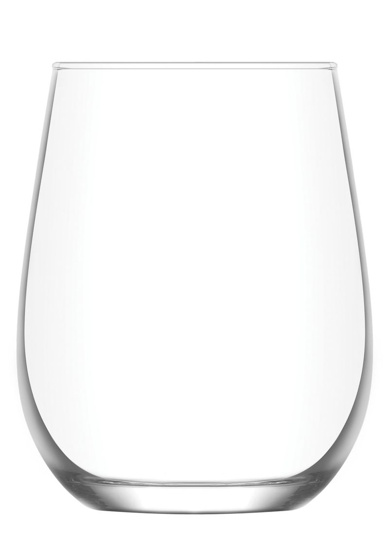 Pohár Gaia, LAV, sklenený, na vodu, 360 ml, 63x100 mm, bal. 6 ks