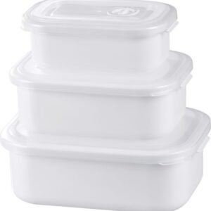 Dóza MagicHome Lunchbox set MB41, sada 3 ks, 700/1300/2100 ml, obdĺžniková, otvárateľné veko