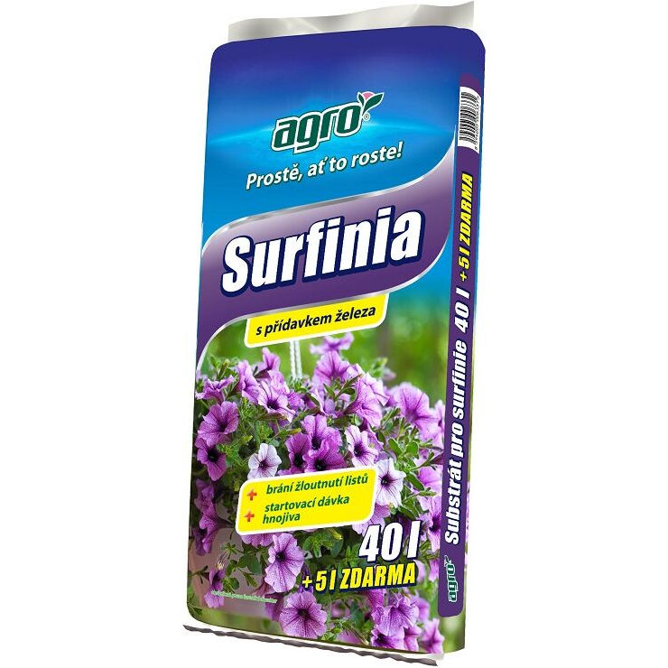 Substrát surfínie 45l AGRO CS 51/P