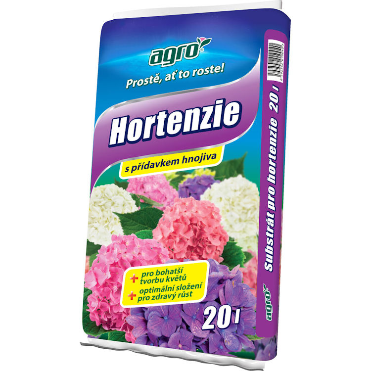 Substrát hortenzie 20l AGRO CS 120/p