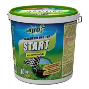 Trávnikové hnojivo ŠTART 10kg AGRO CS vedro 52/p