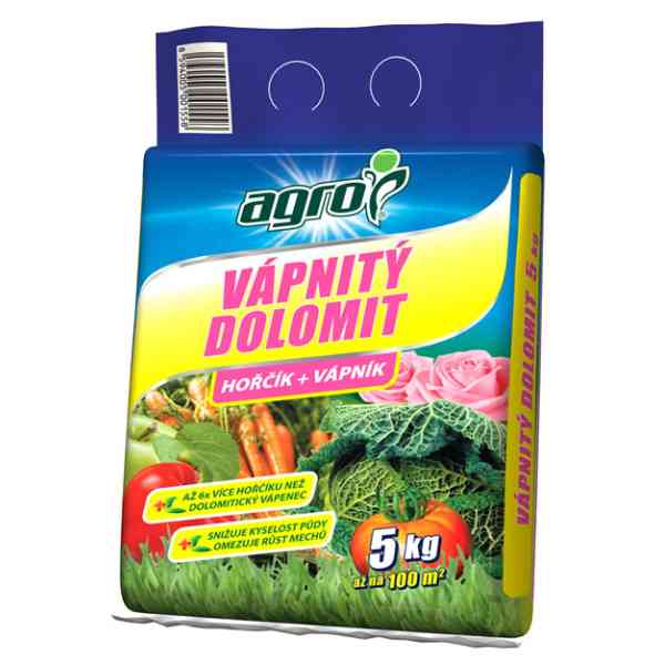 Dolomit vápnitý 5kg AGRO CS 156/p