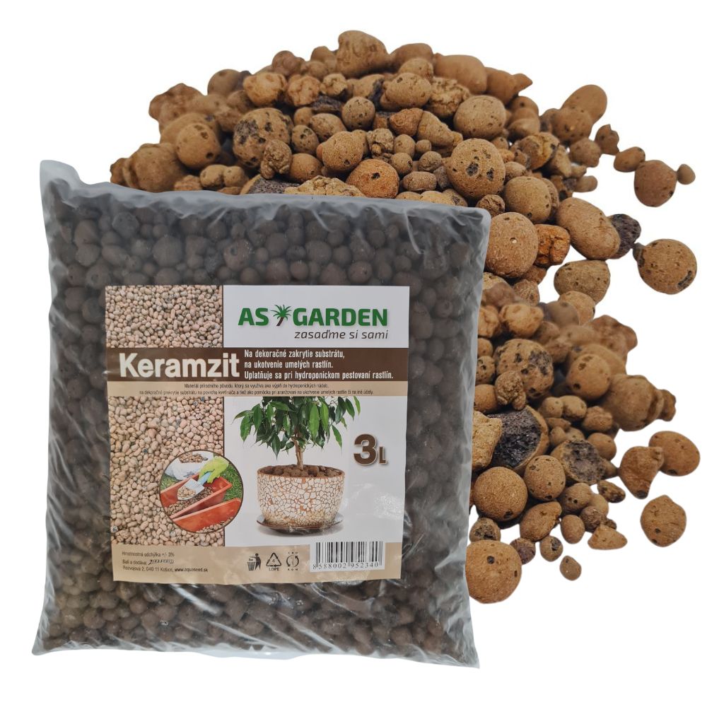 Keramzit 3l 8-16mm AS GARDEN