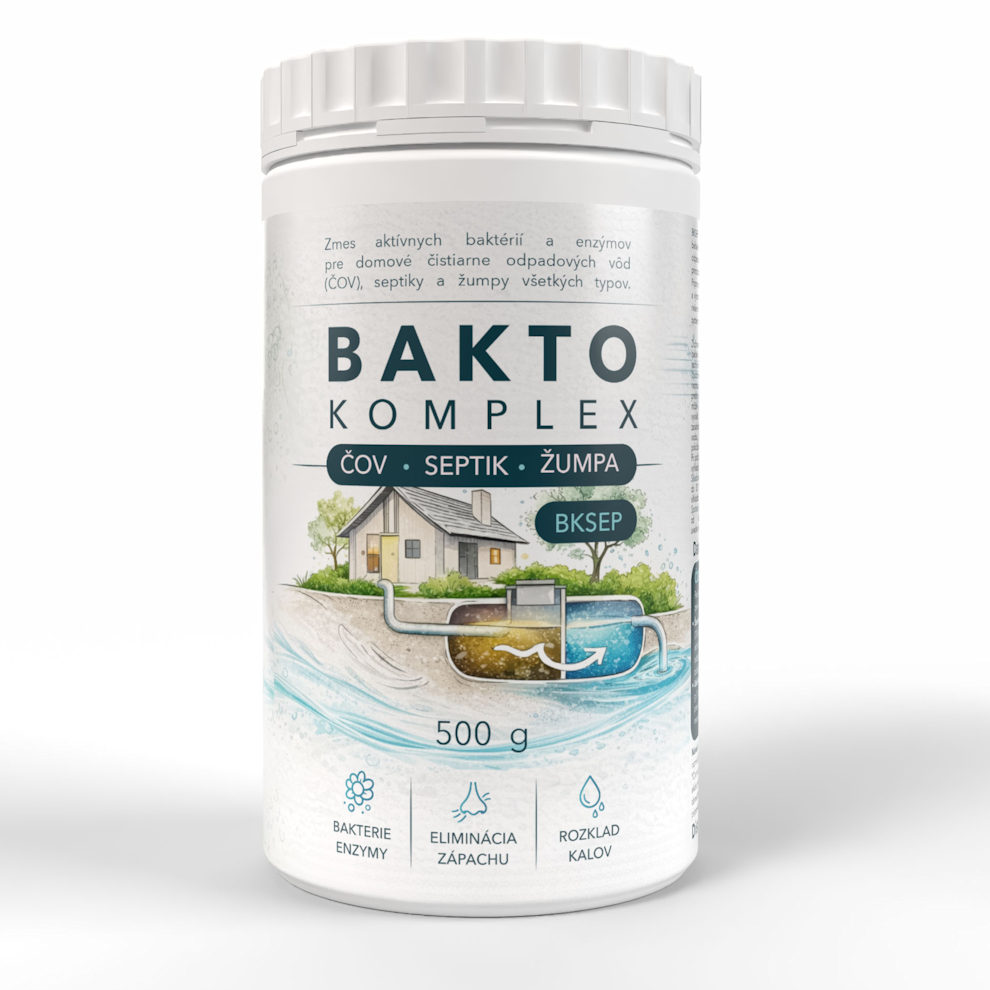 BAKTO Komplex 500g do žúmp, septikov čističiek