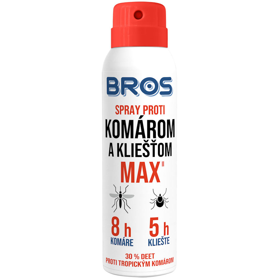 Komáre, kliešte SPREJ MAX 90ml BROS 12/K