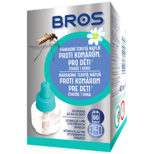 Komáre TEKUTÁ NÁPLŇ do elektrického odparovača PRE DETI BROS 12/K