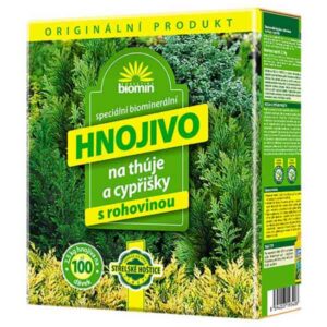 Orgamin TUJE A CYPRUŠTEKY 2,5kg FORESTINA 6/k