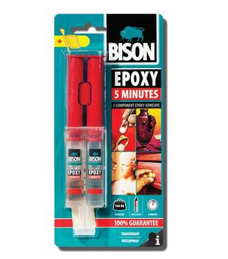 Bison Epoxy číre lepidlo 24ml