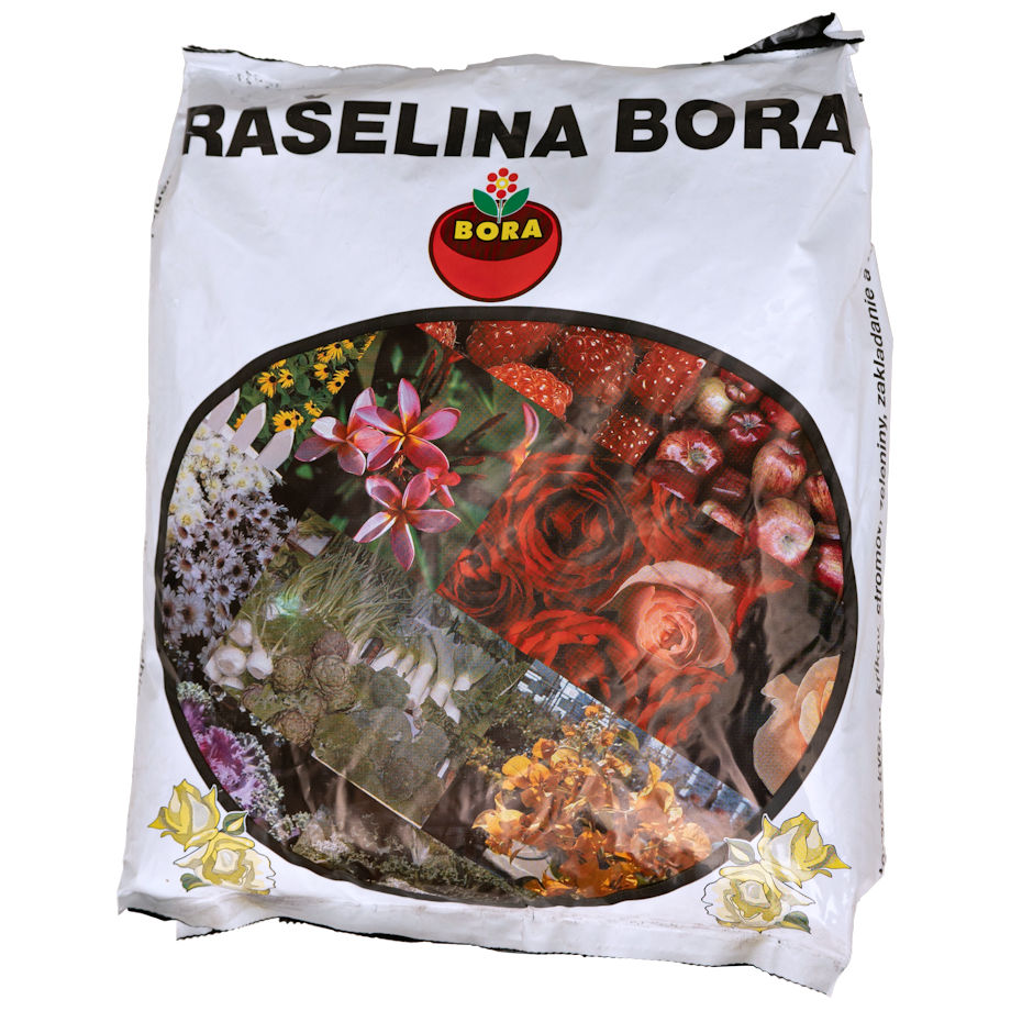 Rašelina 5l pH 4,5- 6 biele vrece BORA 260/P