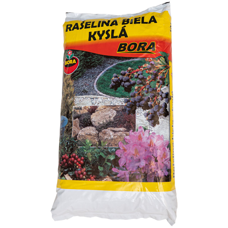 Rašelina kyslá 10l BORA 3,5-5 pH 150/P