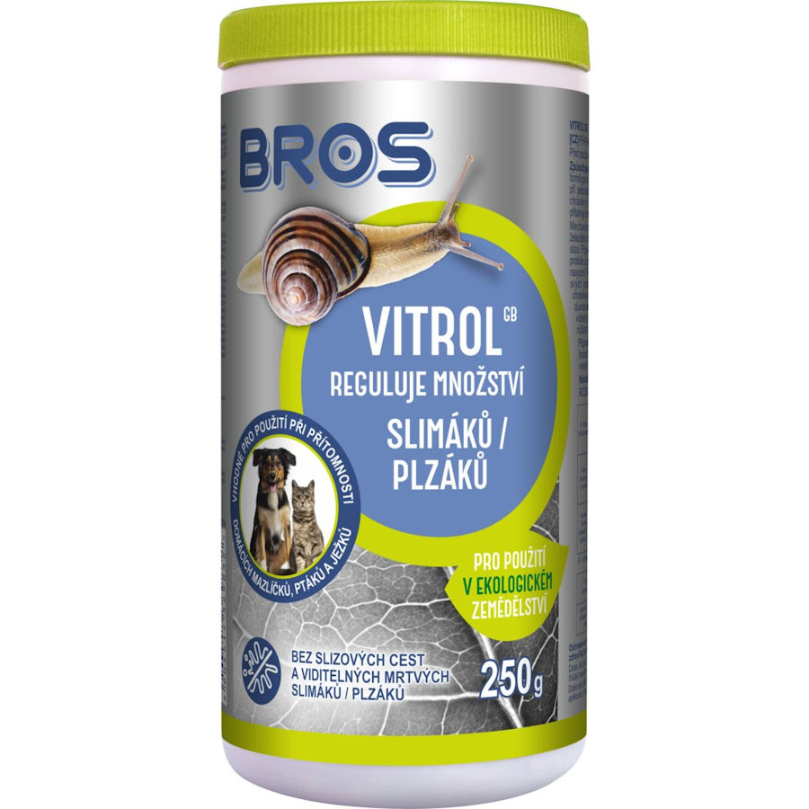 Slimáky VITROL GB 250g BROS 12/K