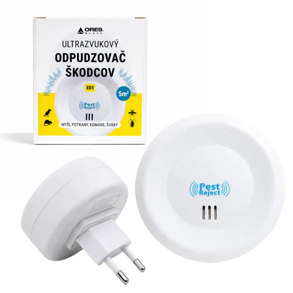 Ultrazvukový odpudzovač škodcov ORES