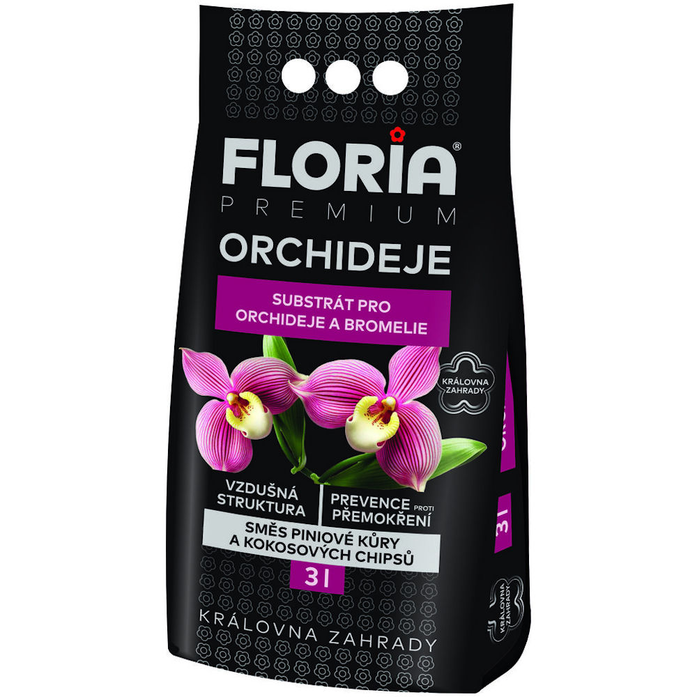 Substrát orchidea 3l FLORIA PREMIUM 280/p
